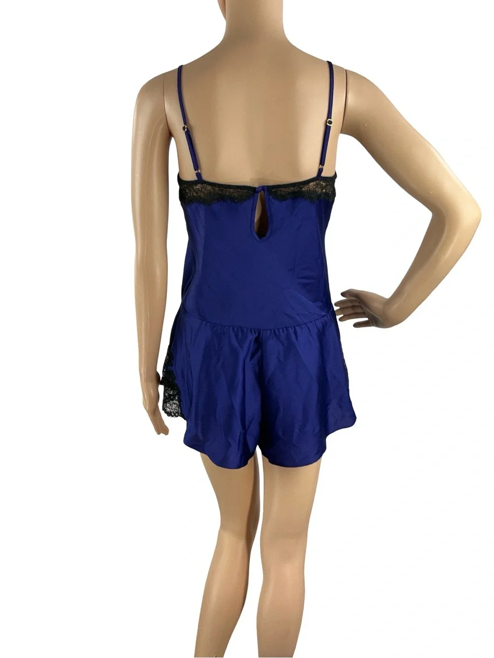 Kate Spade Dream A Little Dream Sleep Romper Blue Size XS